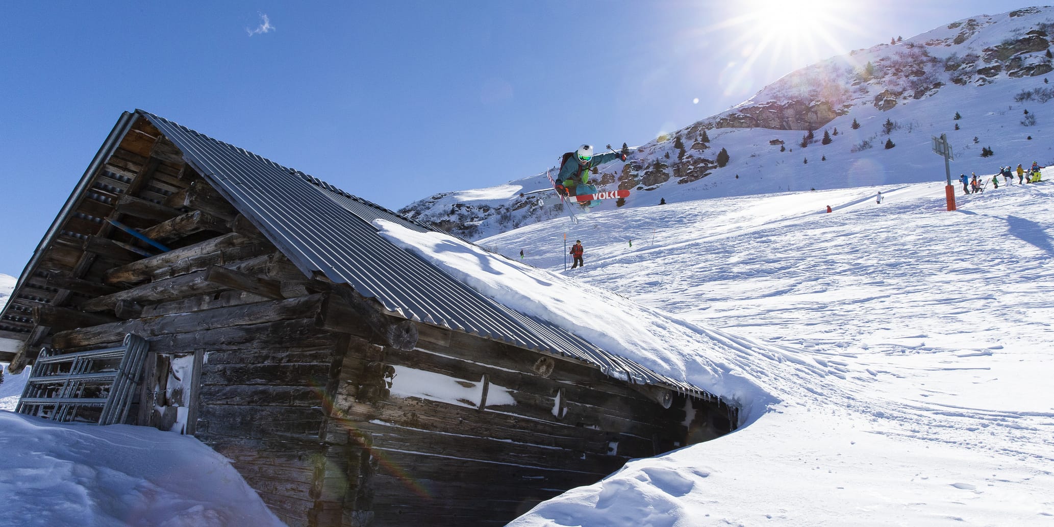 Berghütte in Obersaxen Mundaun Val Lumnezia