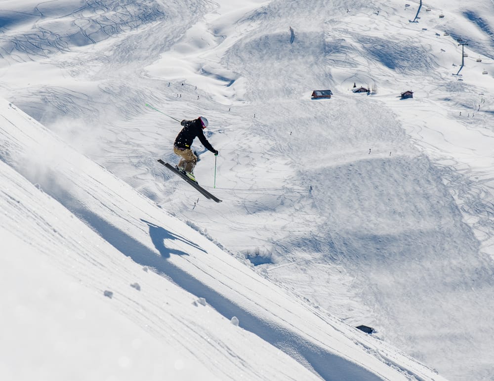 Skifahren im Skigebiet Obersaxen Mundaun Val Lumnezia